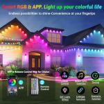 50FT Smart RGB Music Sync Christmas Lights