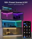 Smart RGBW Music Sync String Lights - 10ft