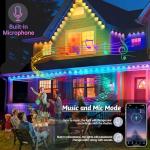 50FT Smart RGB Music Sync Christmas Lights