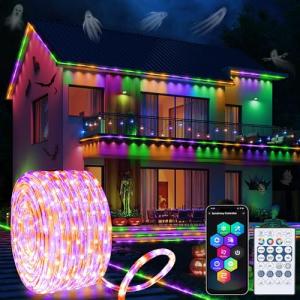 33ft RGB Music Sync Rope Lights with Remote
