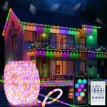 33ft RGB Music Sync Rope Lights with Remote