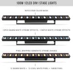 LaluceNatz 40-Inch LED Music Sync Light Bar