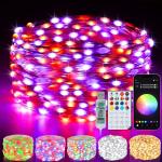 33Ft Smart Music Sync Fairy Lights with Remote