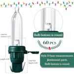 60 Christmas LED Replacement Bulbs for Lights