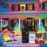 33ft RGB Music Sync Rope Lights with Remote