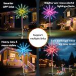 Fireworks LED Music Sync Lights with App Remote