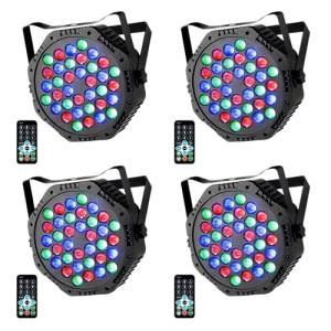 Colorful 36 LED Music-Sync Party Lights Set