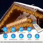 Color Changing 26.2FT Icicle Lights with Remote