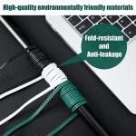 Kanayu 5 Pack 6 ft Green Extension Cords