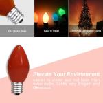 Multicolor C7 Replacement Bulbs for Christmas Lights