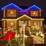 Ruisita 240 Multi-Color Mini Christmas Bulbs