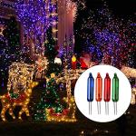 Ruisita 240 Multi-Color Mini Christmas Bulbs