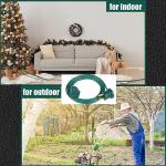 Kanayu 5 Pack 6 ft Green Extension Cords