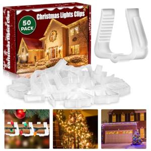 50Pcs Music-Sync Christmas Light Clips