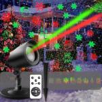 Outdoor Christmas Laser Projector Lights with Stars