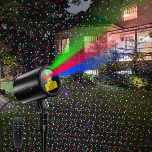 Outdoor Laser Christmas Projector Lights with Remote