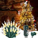 300 LED Music Christmas Lights with 25 Songs