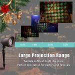 Outdoor Christmas Laser Projector Lights with Stars