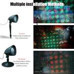 Outdoor Christmas Laser Projector Lights with Stars