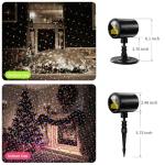 Outdoor Laser Christmas Projector Lights with Remote