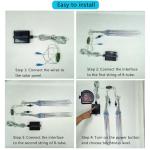 Solar Christmas Lights with 16 Meteor Shower Tubes