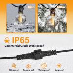 Waterproof 16.4FT Extension Cord for Holiday Lights