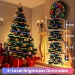 33ft RGB Music Sync Rope Lights with Remote