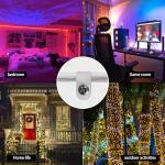 50 Pack Music Sync Rope Light Clips