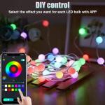 Color Changing Globe String Lights with Remote