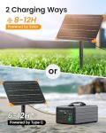 32.8ft Smart RGB Solar Outdoor Music Lights