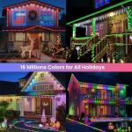 33ft RGB Music Sync Rope Lights with Remote