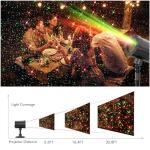 GUSODOR Outdoor Christmas Projection Lights with Remote