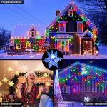 Synchronized Icicle Christmas Lights with Remote Control
