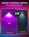 32.8ft Smart RGB Solar Outdoor Music Lights
