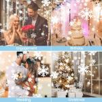 Christmas Snowflake Projector Lights for Holiday Cheer