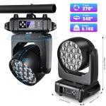 LED Moving Head Light with Sound Activation