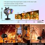3D Ocean Wave Holiday Projector Lights with Timer
