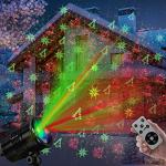 Outdoor Christmas Laser Lights with Remote Control