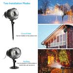 LED Snowfall Projector Lights with Remote Control