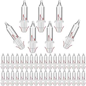 200 Mini Incandescent Replacement Bulbs for Holiday Lights