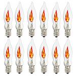 SUNSGNE Flickering Flame Music Sync Light Bulbs