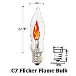 SUNSGNE Flickering Flame Music Sync Light Bulbs