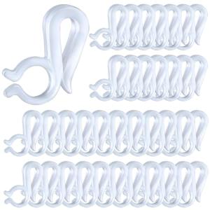 100 Mini Christmas Light Clips for Easy Setup