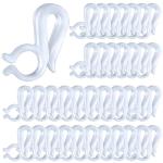 100 Mini Christmas Light Clips for Easy Setup