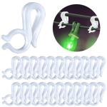 100 Mini Christmas Light Clips for Easy Setup
