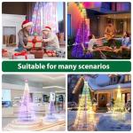 Smart 6ft Music Sync Christmas Tree Lights