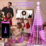 Smart 6ft Music Sync Christmas Tree Lights