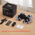 33FT RGB C9 Outdoor Christmas Lights with Music Sync