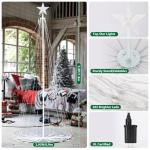 Smart 6ft Music Sync Christmas Tree Lights