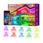 RCUICA 500FT Music Sync Outdoor Christmas Lights